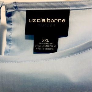 GW I just love this blouse. Beautiful powder blue.